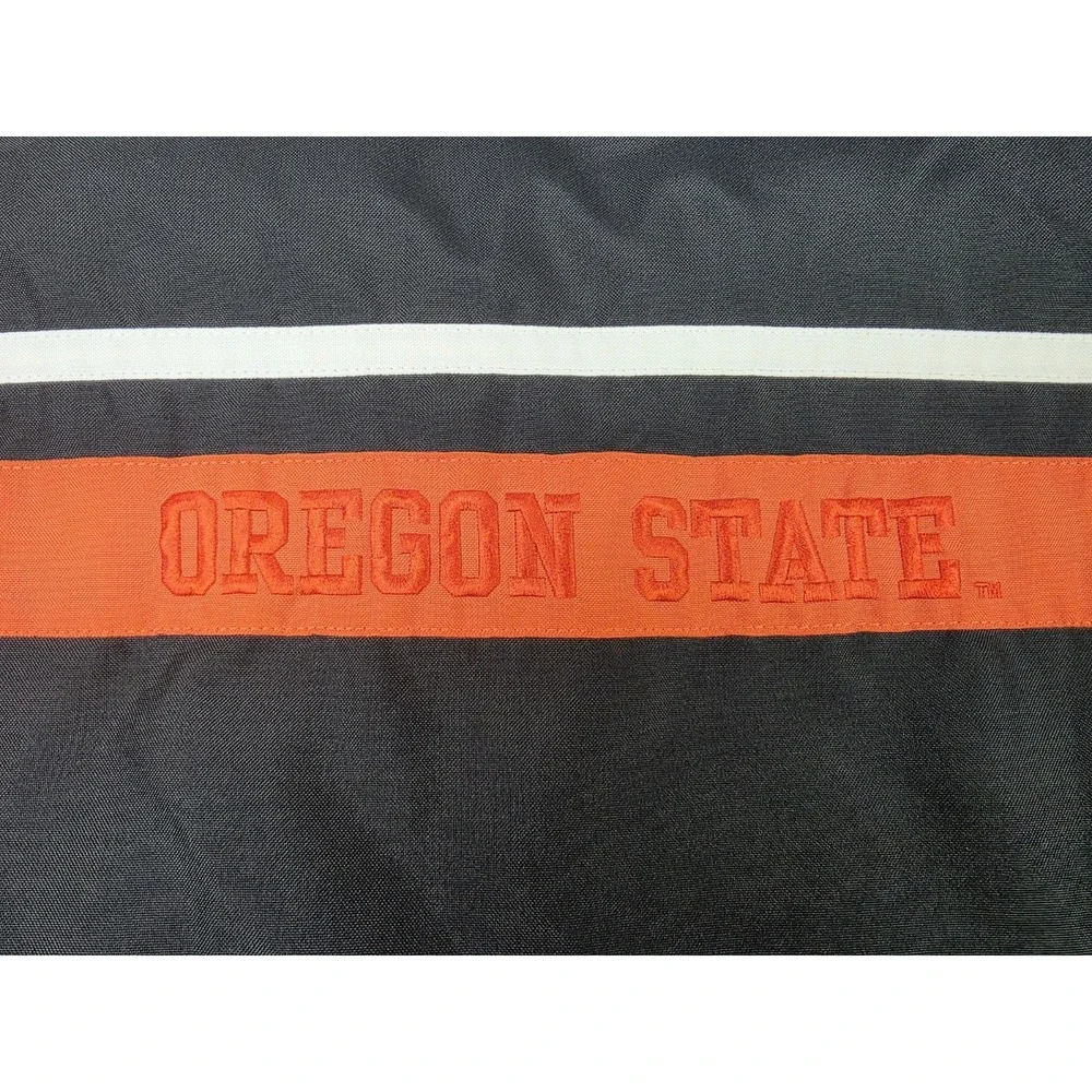 Vintage Team Nike Oregon Beavers 1/4 Zip Reversible Windbreaker Jacket Size XL